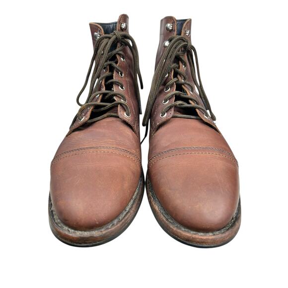 Thursday Mens Captain Brown Leather Lace Up Chukka Boot Size US 12 - Picture 7 of 13